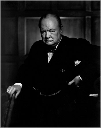 Karsh - Winston Churchill